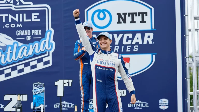 Palou uzvar Portlendā un izcīna otro ‘IndyCar’ titulu, Vips debitē ar 18. vietu