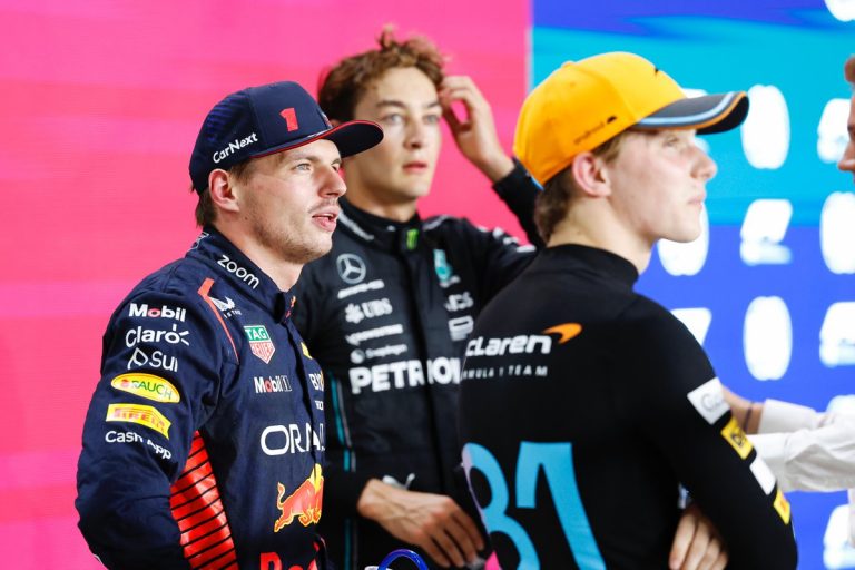 Verstapens izcīna pole Katarā, McLaren pilotu apļi anulēti