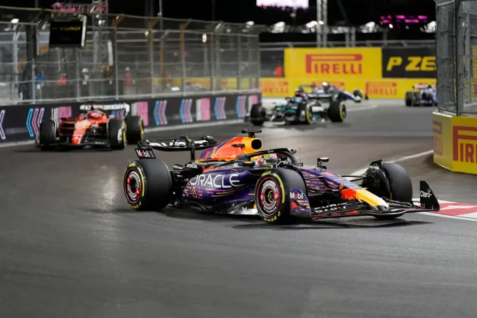 Verstapens Leklērs Lasvegasas GP
