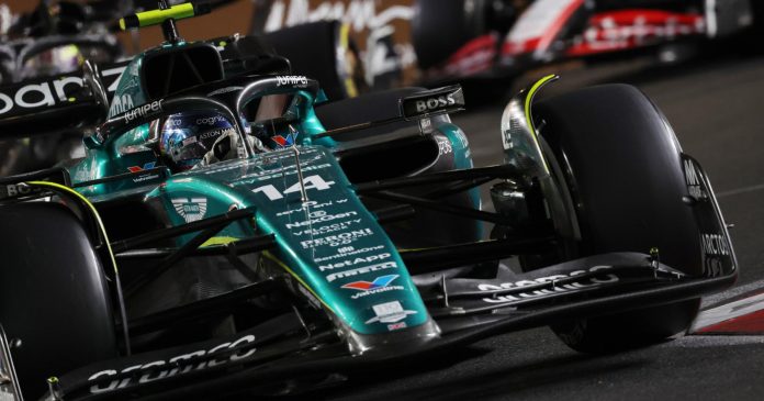 Alonso Aston Martin Honda