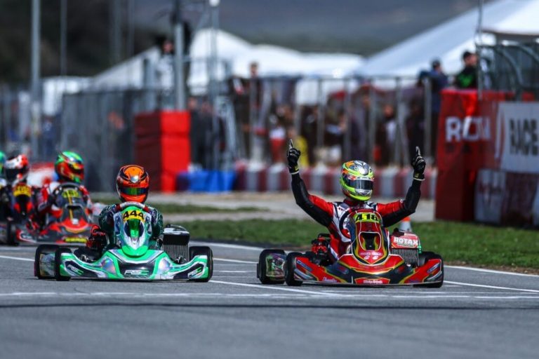 Ločmelim uzvara, Strēle otrais ‘Rotax Winter Cup’ sacensībās Spānijā