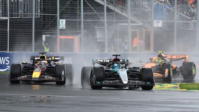 Verstapens Rasels Mercedes