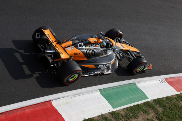 Piastri nosauc Strolu par “kartinga debitantu”