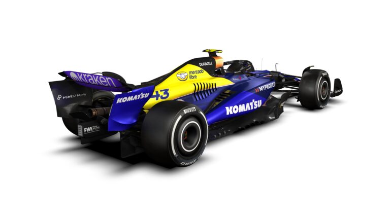 ‘Williams’ komanda uz Meksikas GP ieradusies jaunās krāsās