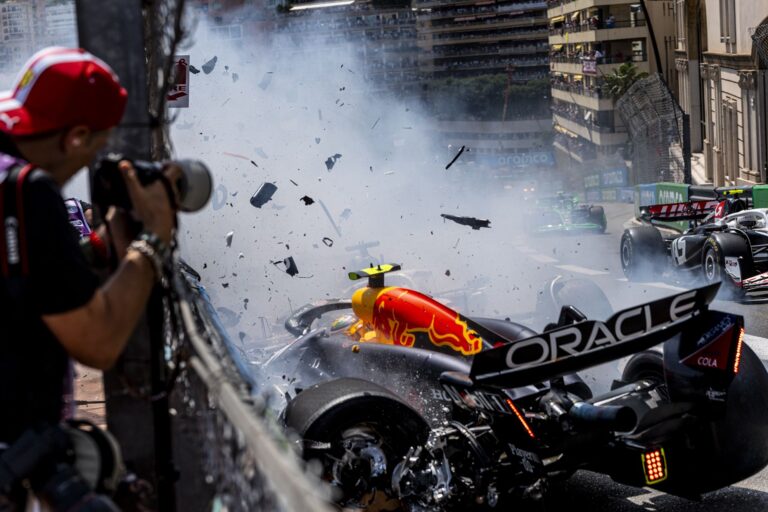 F1 avārijās šogad lielākos zaudējumus radījis Peress