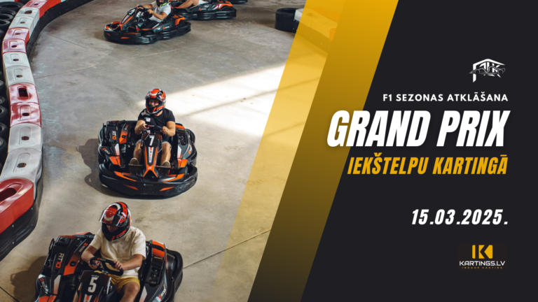 Piesakies F1 līdzjutēju kluba rīkotajām kartinga sacensībām!