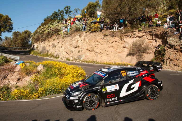 Rovanpera un ‘Toyota’ izcīna dominējošu WRC uzvaru Kanāriju salās