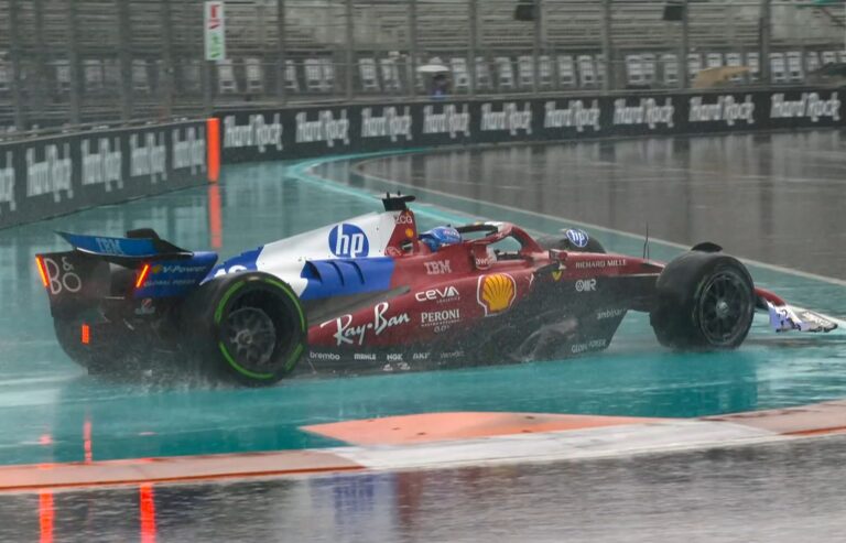 Noriss uzvar sprintā žūstošā trasē, Leklērs avarē jau pirms starta