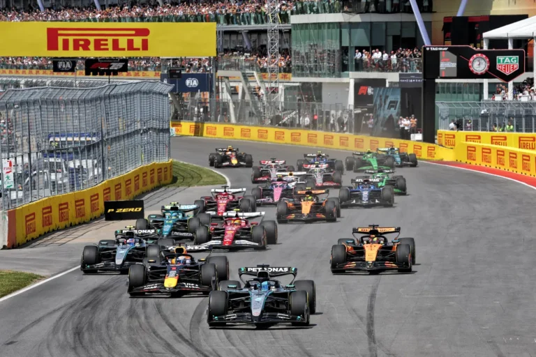 Rasels uzvar Kanādas GP, Noriss avarē cīņā ar Piastri