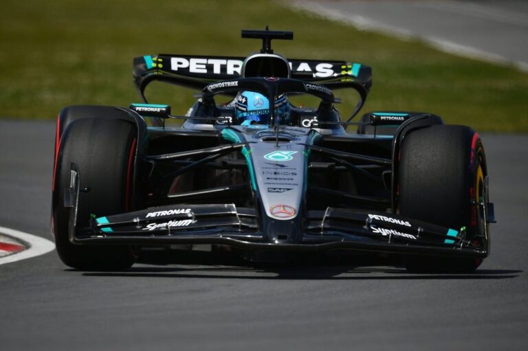 Rasels pārspēj Verstapenu un uzvar Kanādas GP kvalifikācijā