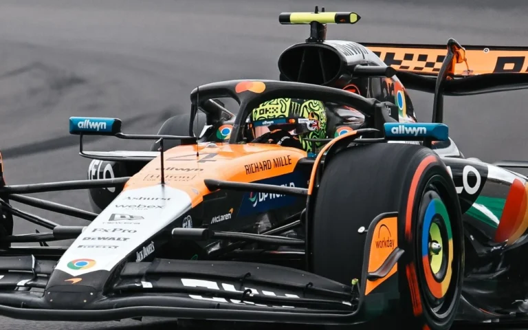 Piastri saņem sodu, Silverstonā uzvar Noriss