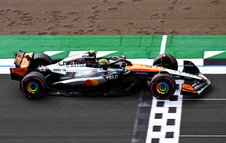 Noriss atgriežas vadībā Lielbritānijas GP otrajā treniņā