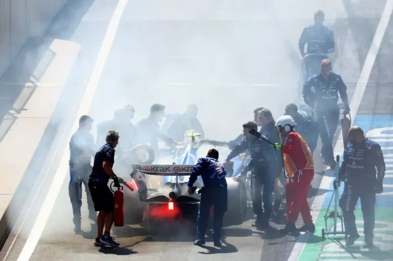 ‘Williams’ komanda turpina cīņu ar pārkaršanas problēmām