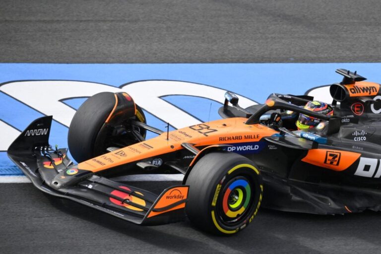 Holandes GP pirmo starta rindu nodrošina ‘McLaren’