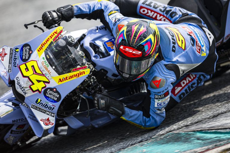 Aldegueram pirmā ‘MotoGP’ uzvara, Markesam kritiens un trauma