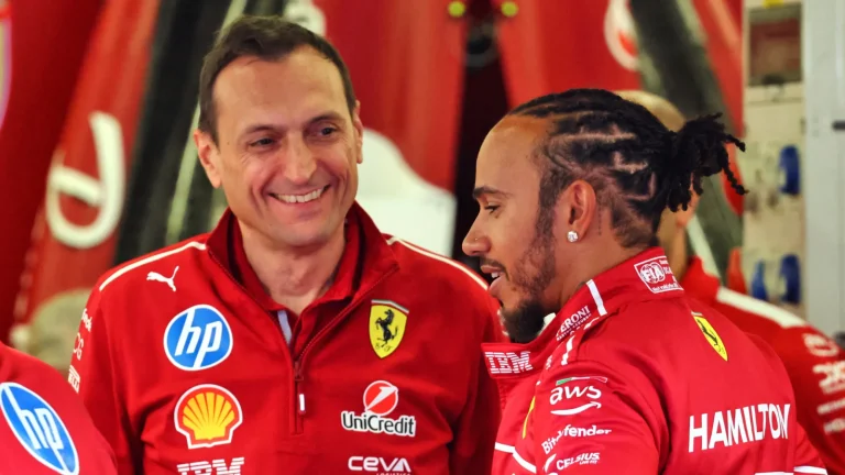 Hamiltons šķiras no līdzšinējā sacīkšu inženiera