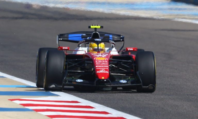 ‘Ferrari’ testos Bahreinā izmēģina unikālu antispārnu