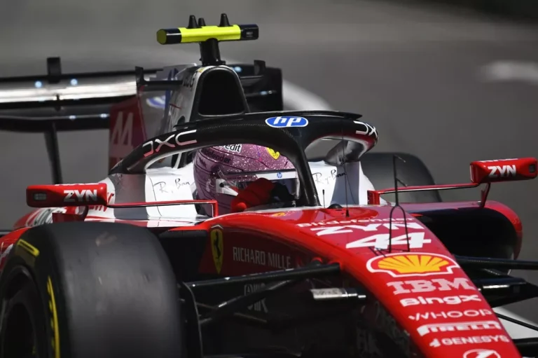 ‘Ferrari’ turpina dominēt Monako trasē arī otrajā treniņā