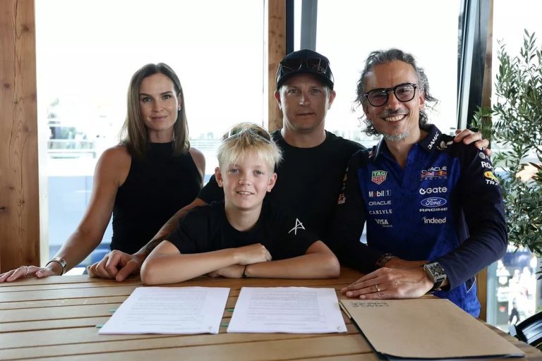 Kimi Raikonena dēls piekļauts ‘Red Bull’ junioru programmā